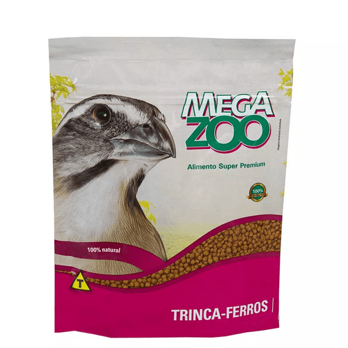 Alimento Mega Zoo para TrincaFerro em Manutenção 350g