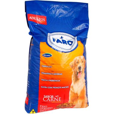 Alimento para Cães Faro Carne 25kg