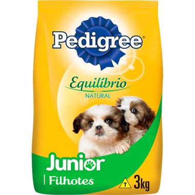 Alimento para Cães Junior Equilíbrio Natural Pedigree 3kg