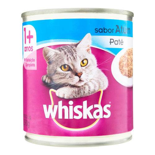 Alimento para Gatos Whiskas Atum Lata 290 G