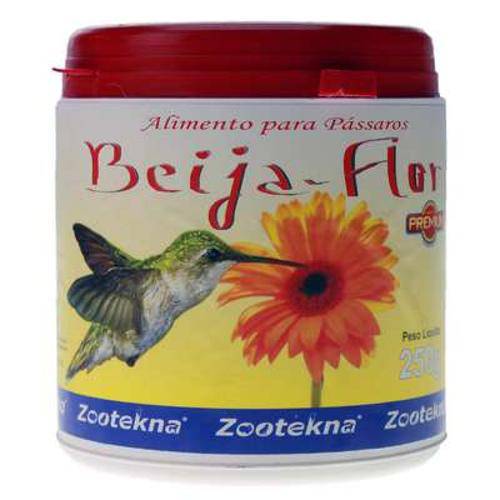 Tudo sobre 'Alimento Zootekna Beija Flor - 250g'