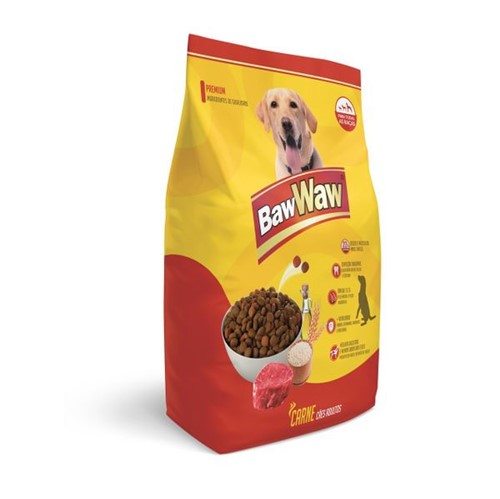 Allimento Cão Baw Waw 6kg Carne