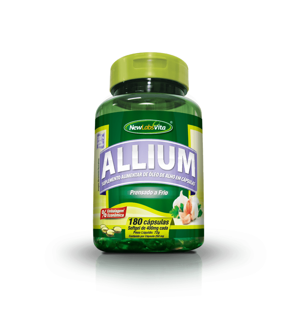 Allium - 250Mg (New Labs Vita) (60 Cápsulas)