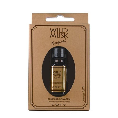 Almíscar Selvagem Wild Musk Óleo Perfumado 5 Ml Coty Kit C/9