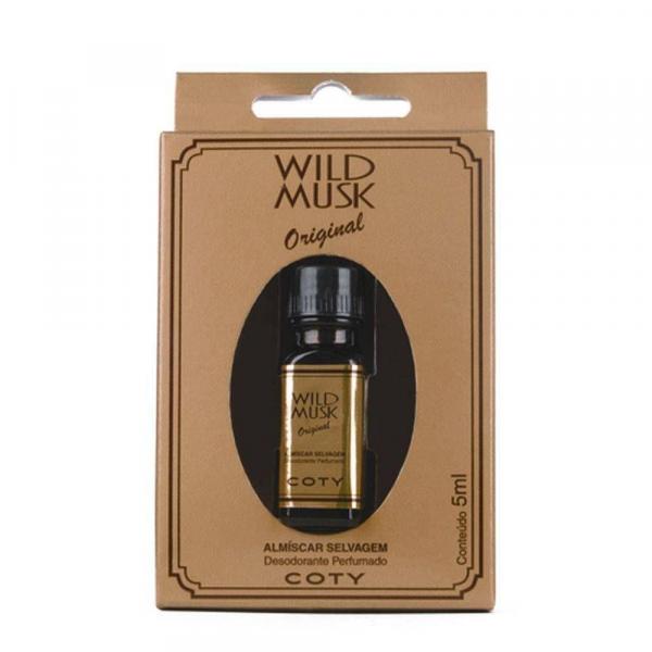 Almíscar Selvagem Wild Musk Óleo Perfumado Original 5ml Coty
