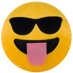 Almofada de Emoji Pelúcia 32cm com Enchimento 37
