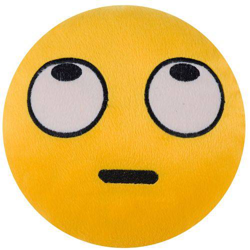 Almofada de Emoji Pelúcia 28cm com Enchimento 29