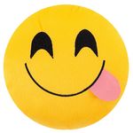 Almofada de Emoji Pelúcia 28cm com Enchimento 11