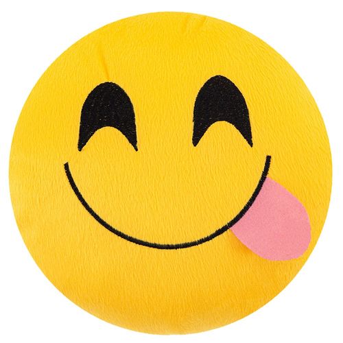 Almofada de Emoji Pelúcia 32cm com Enchimento 11