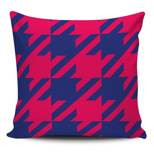 Almofada Decorativa Geometrica Pink e Azul 45x45cm - Multicolorido - Dafiti
