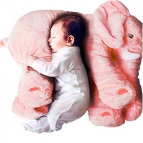 Tudo sobre 'Almofada Elefante para Bebê 67cm Rosa'