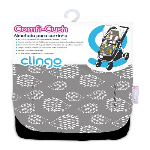 Almofada para Carriho Comfi Cush Hedgehog - Clingo