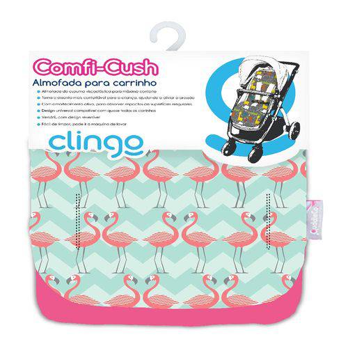 Almofada para Carrinho Comfi Cush Flamingo -Clingo