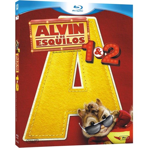 Alvin e os Esquilos + Alvin e os Esquilos 2 - Blu-Ray