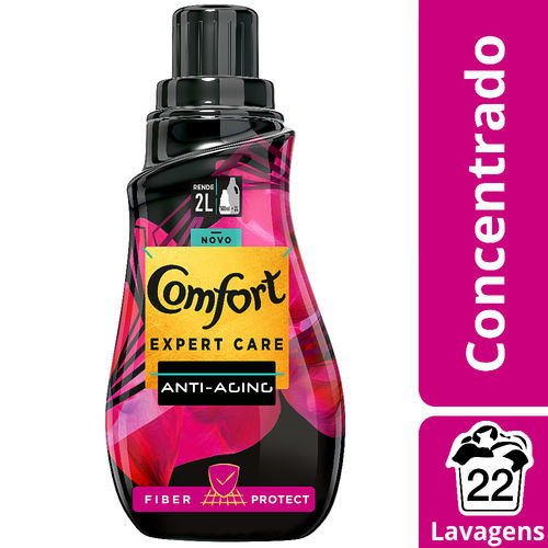 Amaciante Concentrado Comfort Expert Care Fiber Protect 500ml