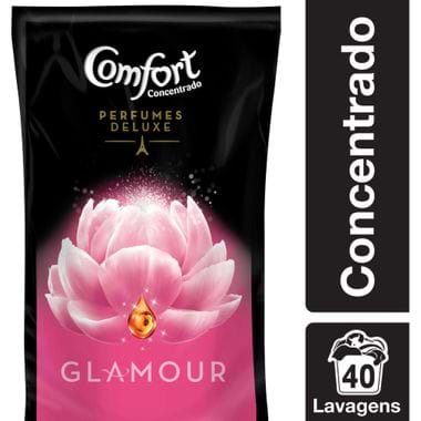 Amaciante Concentrado Glamour Comfort Refil 900ml