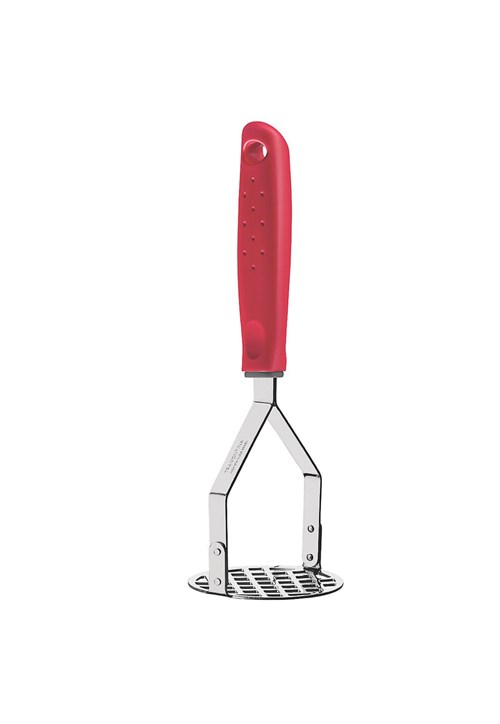 Amassador de Batatas Tramontina Inox Utilita Vermelho