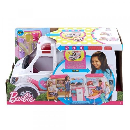 Ambulância da Barbie FRB19 - Mattel