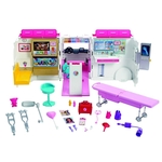 Ambulância e Hospital da Barbie - Mattel