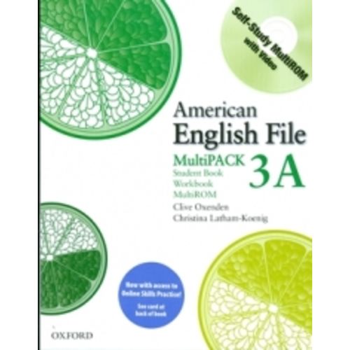 American English File 3a Multipack - Oxford - 1 Ed