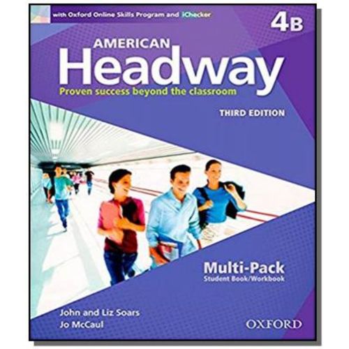American Headway 4b Multipack With Online Skills -