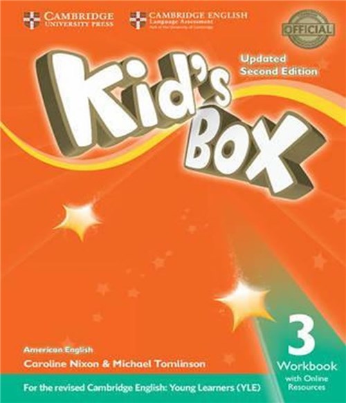 American Kids Box 3 - Workbook With Online Resources Updated - 02 Ed