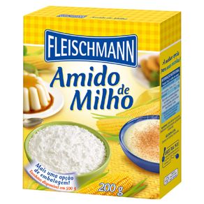 Amido de Milho Fleischmann 200g