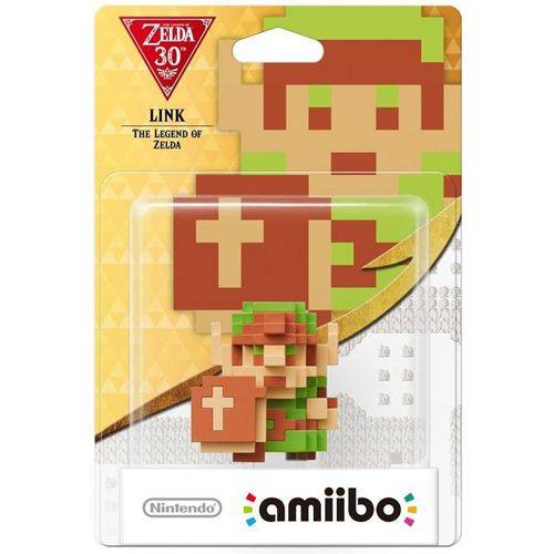 Tudo sobre 'Amiibo Link 30th Zelda 8 Bits'