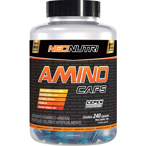 Tudo sobre 'Amino 6000 Extra Power - 300 Cápsulas - Neo-Nutri'
