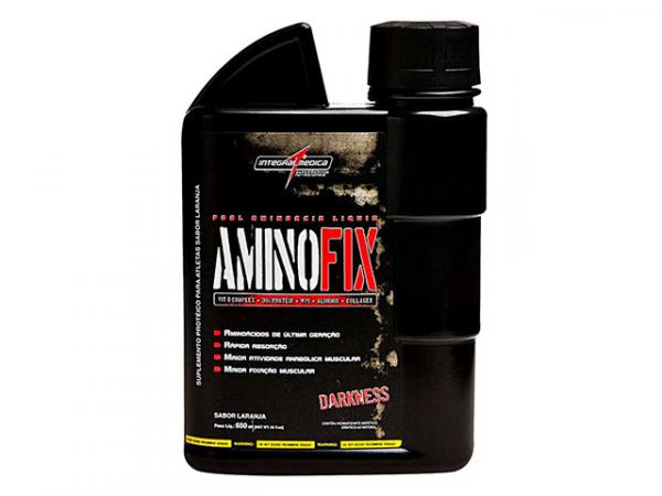 Amino Fix Liquid Darkness Laranja 650ml - Integralmédica