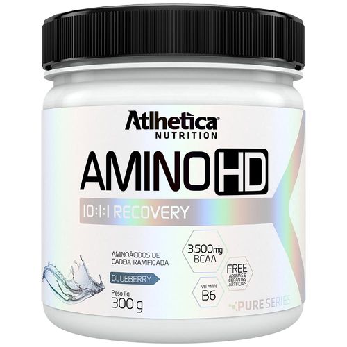 Amino Hd 10:1:1 - Pure Series - 300g - Atlhetica - Blueberry