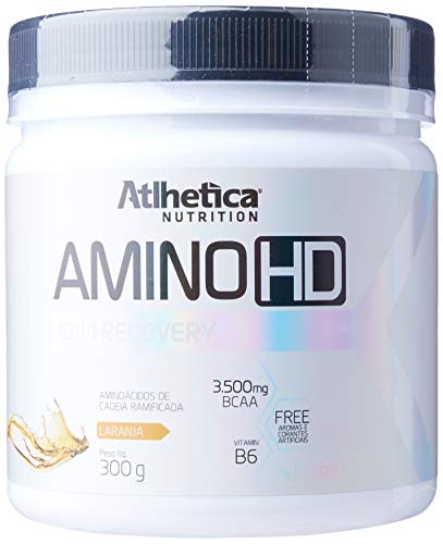 Amino Hd 10.1.1 Recovery Laranja, Athletica Nutrition, 300g