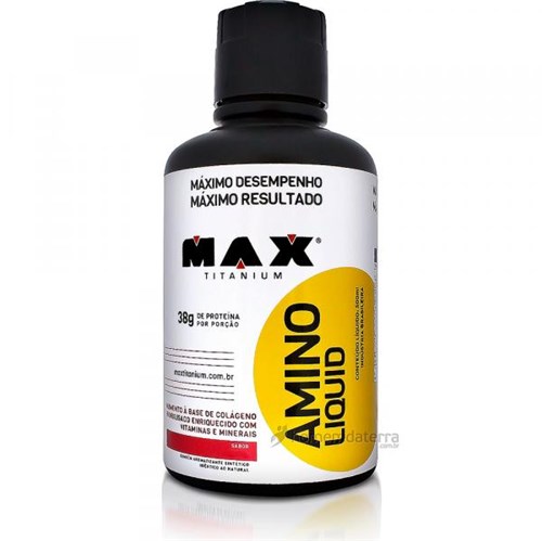 Amino Liquid 500ml Cereja Max Titanium - Max Titanium