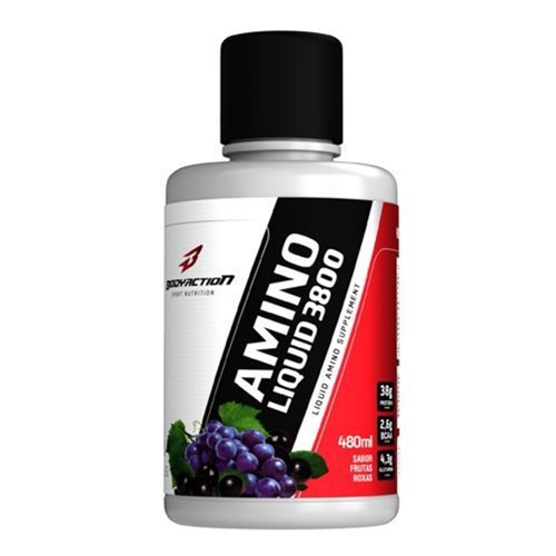 Amino Liquid 38000 (480 Ml) - Body Action Morango
