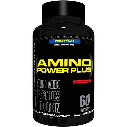 Tudo sobre 'Amino Power Plus - 60 Comprimidos - Probiótica'
