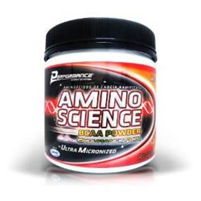 Amino Science Bcaa Powder 300Gr - Performance Nutrition-Frutas Tropicais