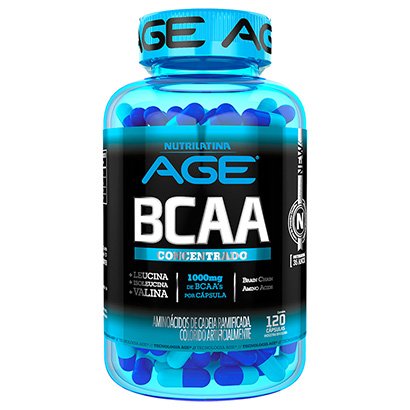 Aminoacid BCAA Age 1G 120 Cáps - Nutrilatina