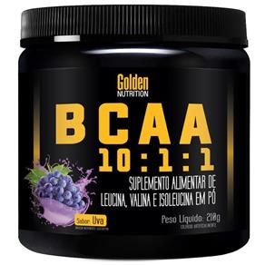 Aminoácido Bcaa 10:1:1 - 210g - Golden Nutrition - Uva