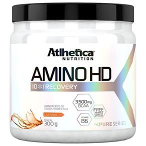 Aminoácido em Pó Amino Hd 10:1:1 - Atlhetica - 300Grs - MELANCIA