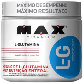 Aminoacido Glutamina L-G 300G - Max Titanium