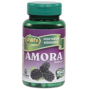 Amora 500mg Mulberry - Unilife - Amora - 60 Cápsulas