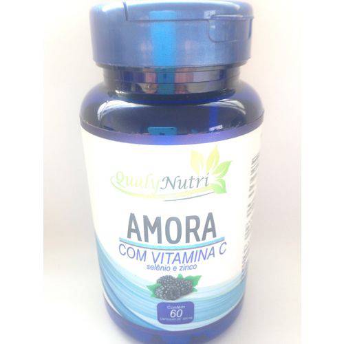 Amora + Vitamina C + Selenio + Zinco 60 Capsulas - Qualy Nutri