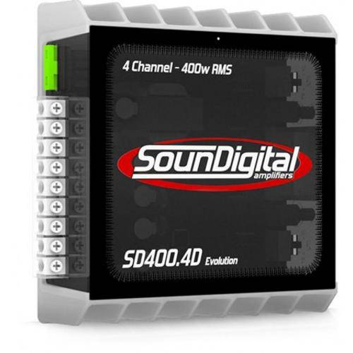Amplificador 4 Canais - Soundigital Sd400.4evo (400w Rms)