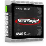 Amplificador 4 Canais - Soundigital Sd400.4evo (400w Rms)
