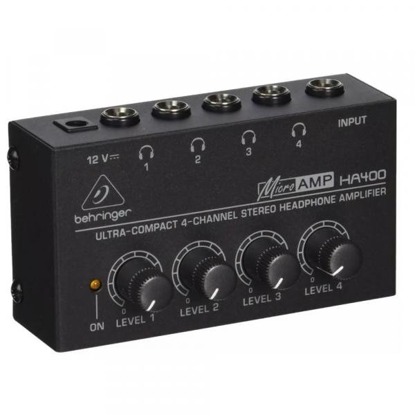 Amplificador de Fones Power Play Ha400 - Behringer