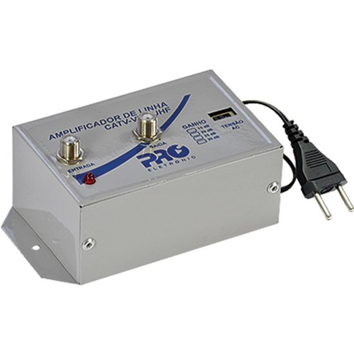 Amplificador de Linha 20Db - Pqal-2000 - Proeletronic