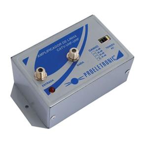Amplificador de Linha Proeletronic VHF/UHF 30DB PQAL-3000
