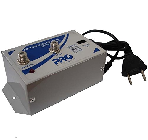 Amplificador de Linha Vhf/Uhf 20 Db Proeletronic PQAL-2000