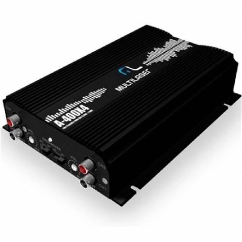 Amplificador Digital 4 X 100W 400W Rms Multilaser