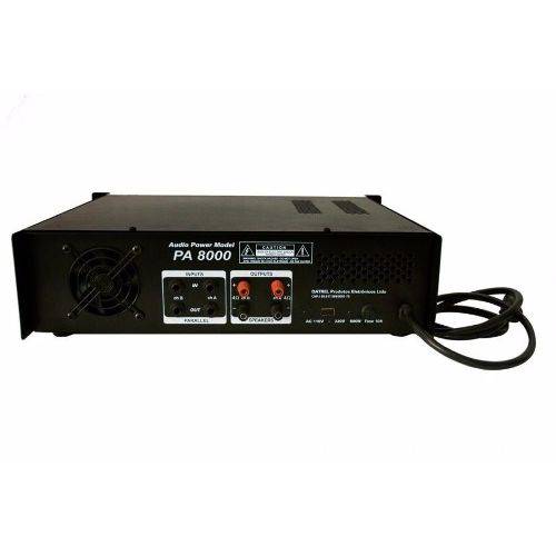 Amplificador Potência Profissional 800w Rms PA8000 - Datrel